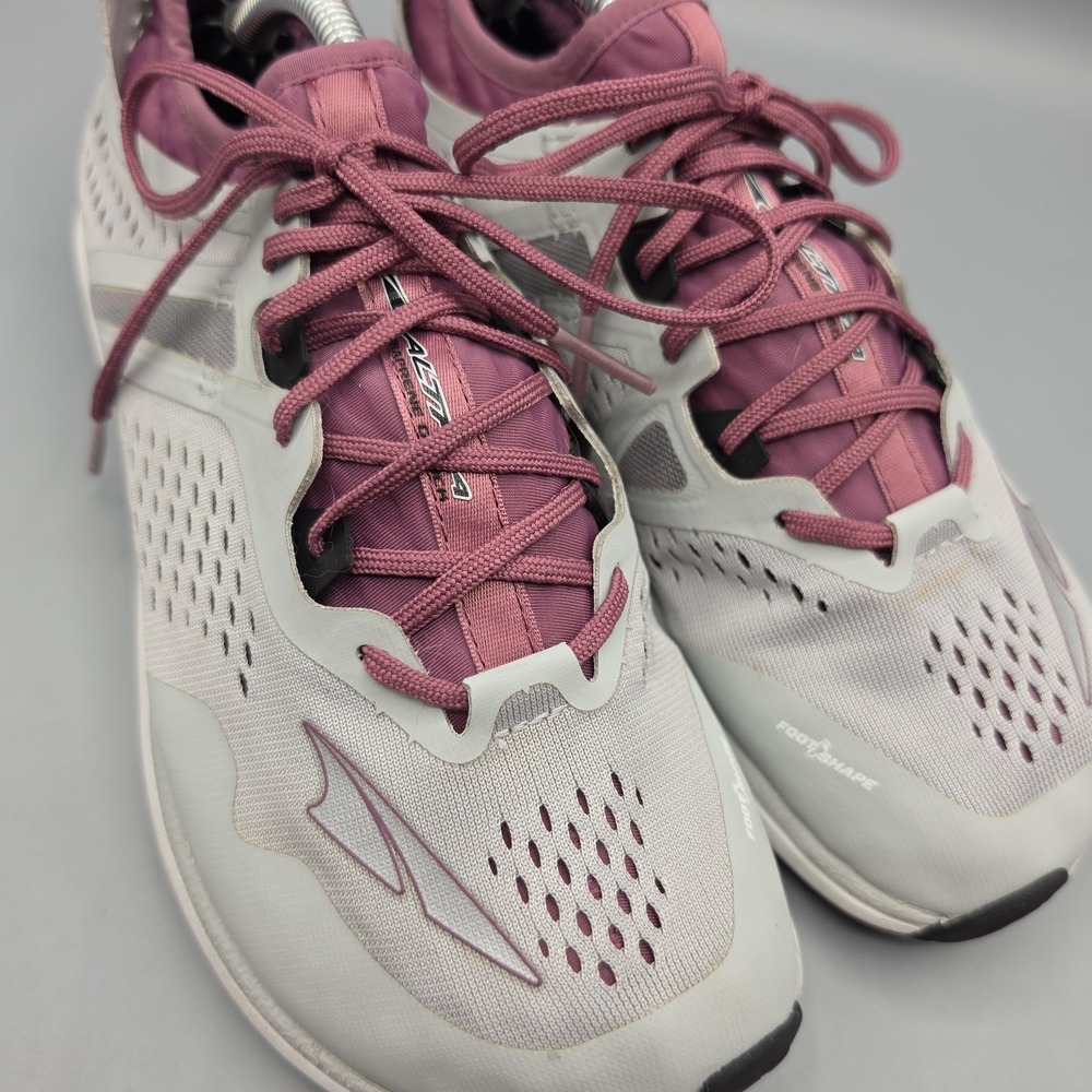 Altra Kayenta Sneakers Womens 8.5 Gray Purple Running Shoes Zero Drop Barefoot - Picture 2 of 13